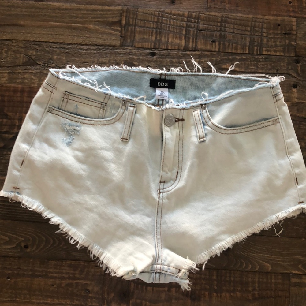 BDG cheeky midrise denim shorts